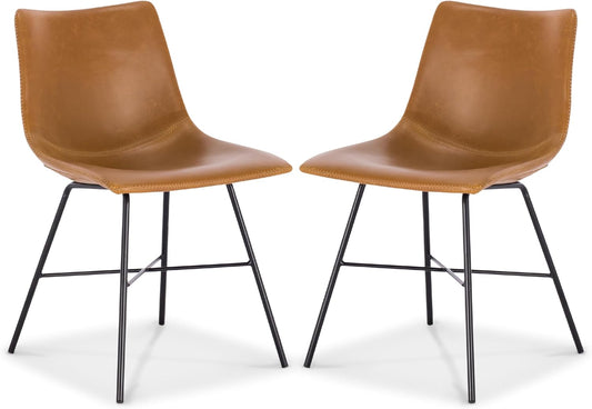 Paxton Dining Chair, Set of 2 Tan